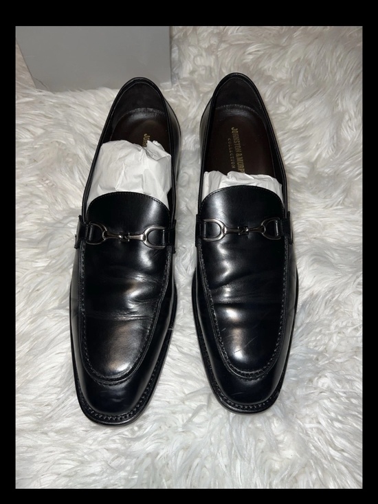 Johnston & Murphy ELLSWORTH BLACK ITALIAN CALFSKIN Loafer 24-6925 Men’s 12 M main image 14